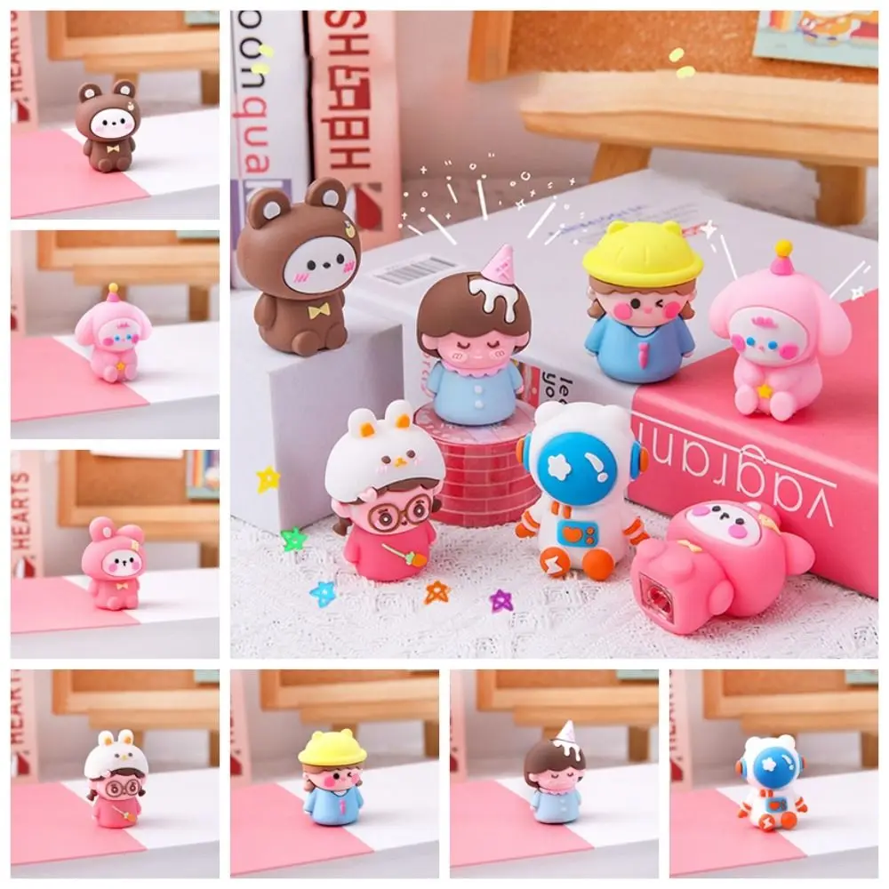 

Durable 3D Silicone Animals Pencil Sharpener Novelty Soft Manual Pencil Sharpening Tool Kawaii Mini Stationery Supplies Gift
