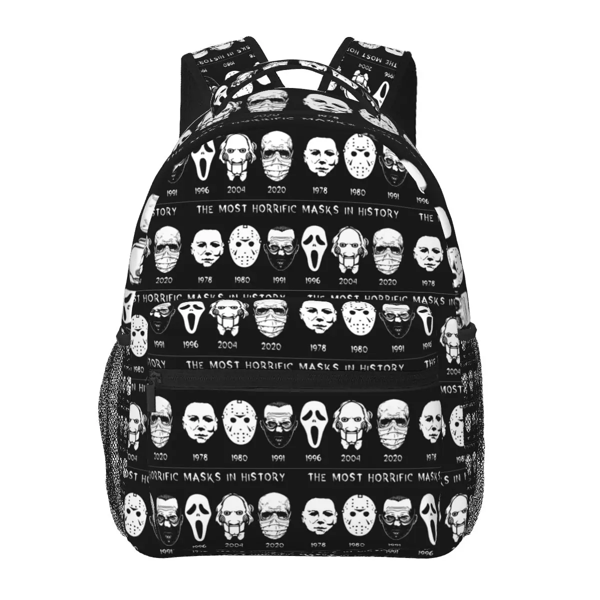 

Horror Masks Backpacks Boys Girls Bookbag Children School Bags Cartoon Kids Rucksack Shoulder Bag Large Capacity