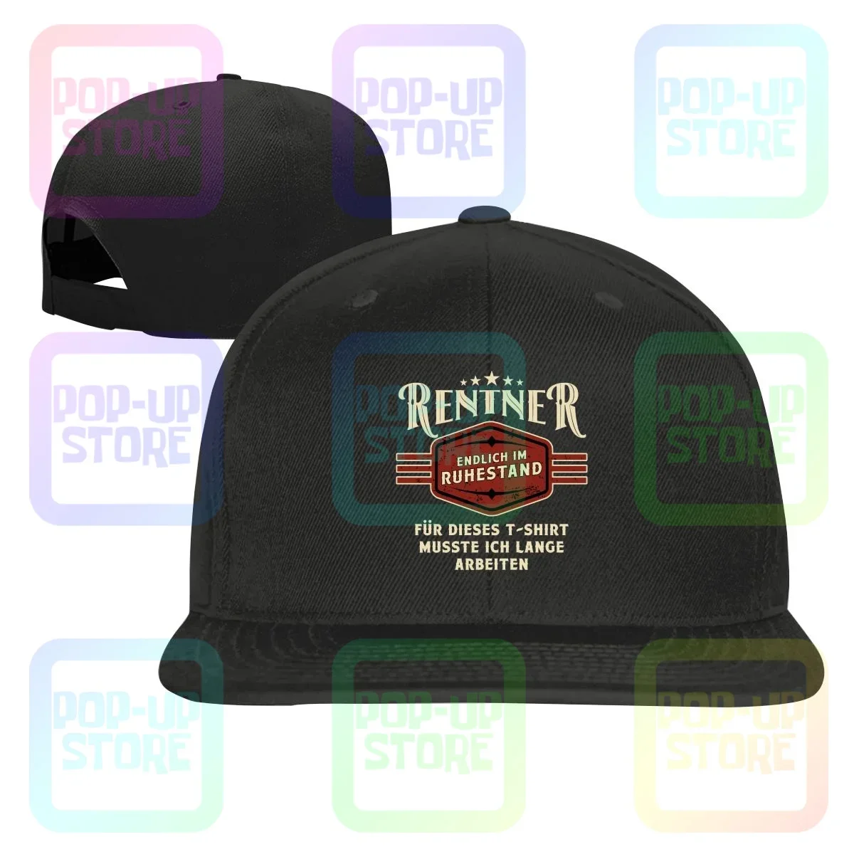 Rentner Endlich Im Ruhestand Fun Geschenk Snapback Cap Baseball Caps Hat All-Match Hot Selling