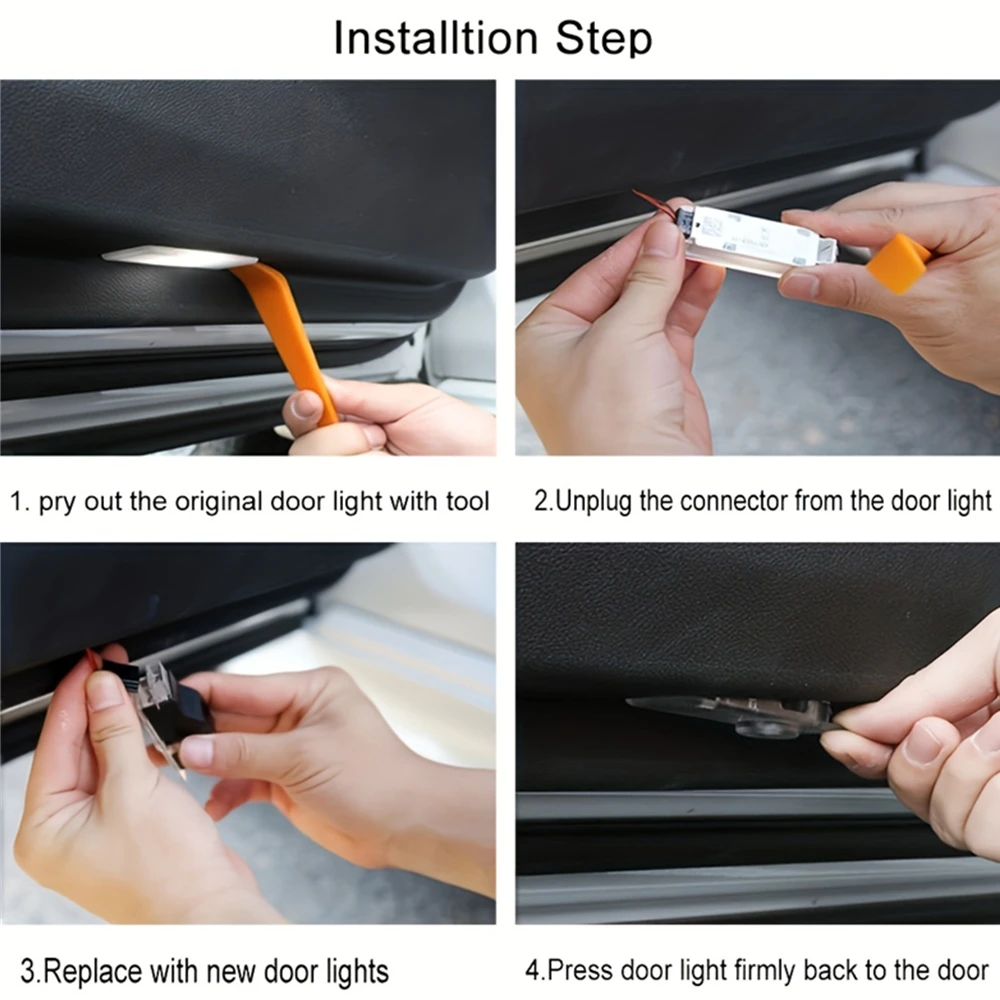 For AMG Door Shadow Lights AMG Logo Projectors Light 2pcs Door Light For Mercedes GLA GLS W205 W166 W176 W212 W213 A B C M ML