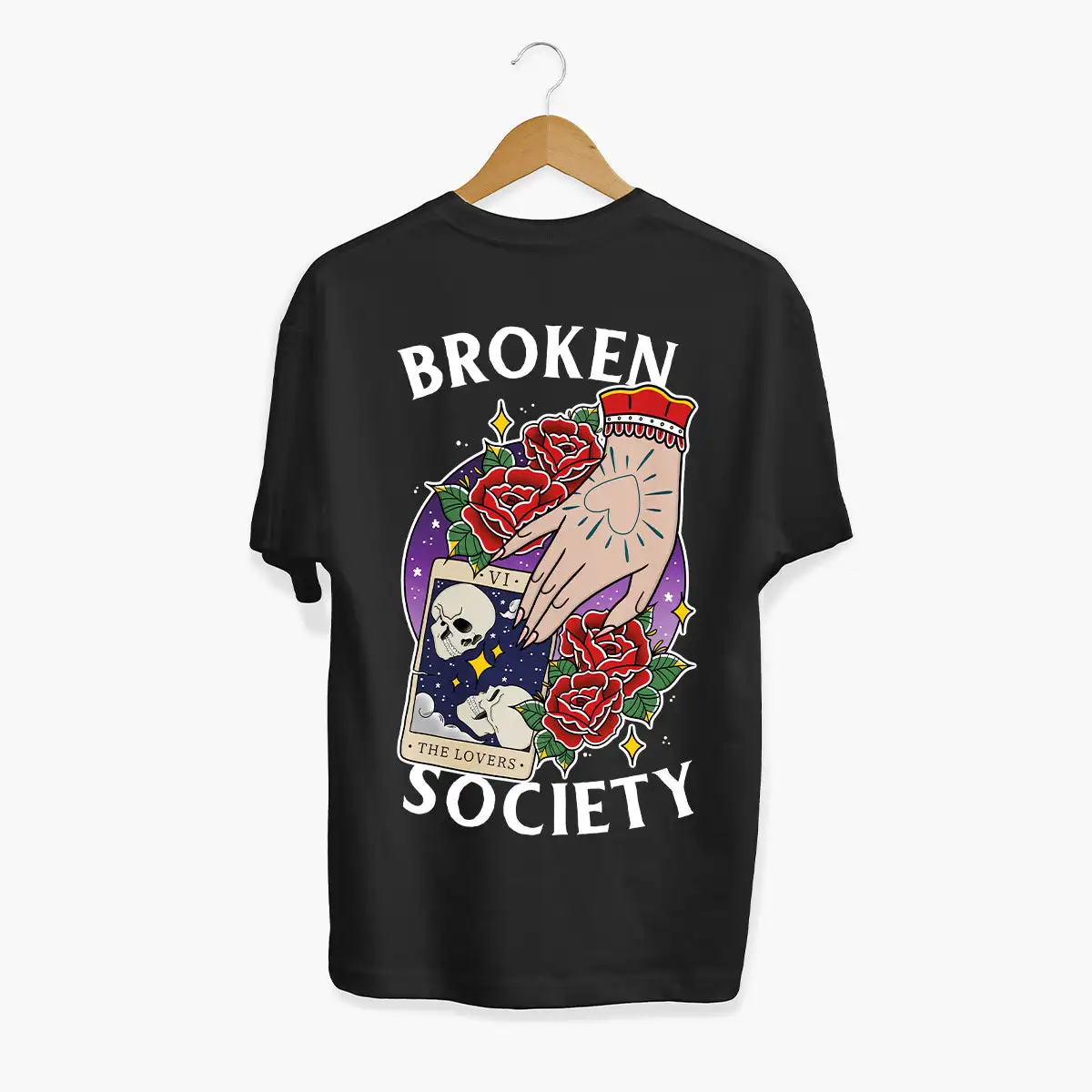 The Lovers Tarot T-shirt (Unisex)