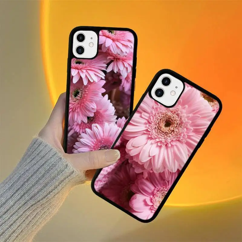 gerbera flower Phone Case For iphone 11 13 12 14 x xs xr pro max mini plus boys girls cover