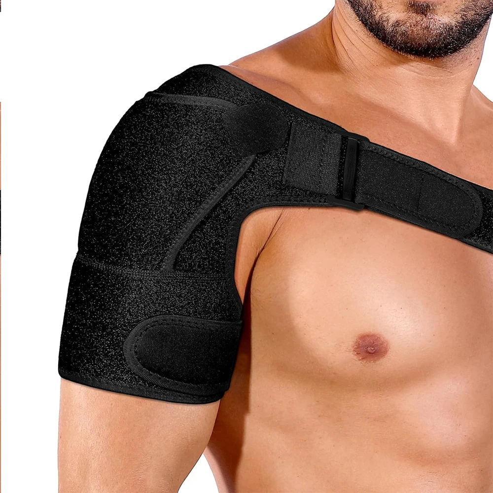 

Recovery Shoulder Brace for Men & Women, Adjustable Shoulder Support Sleeve for Torn Rotator Cuff AC Joint Relief Arm Stability