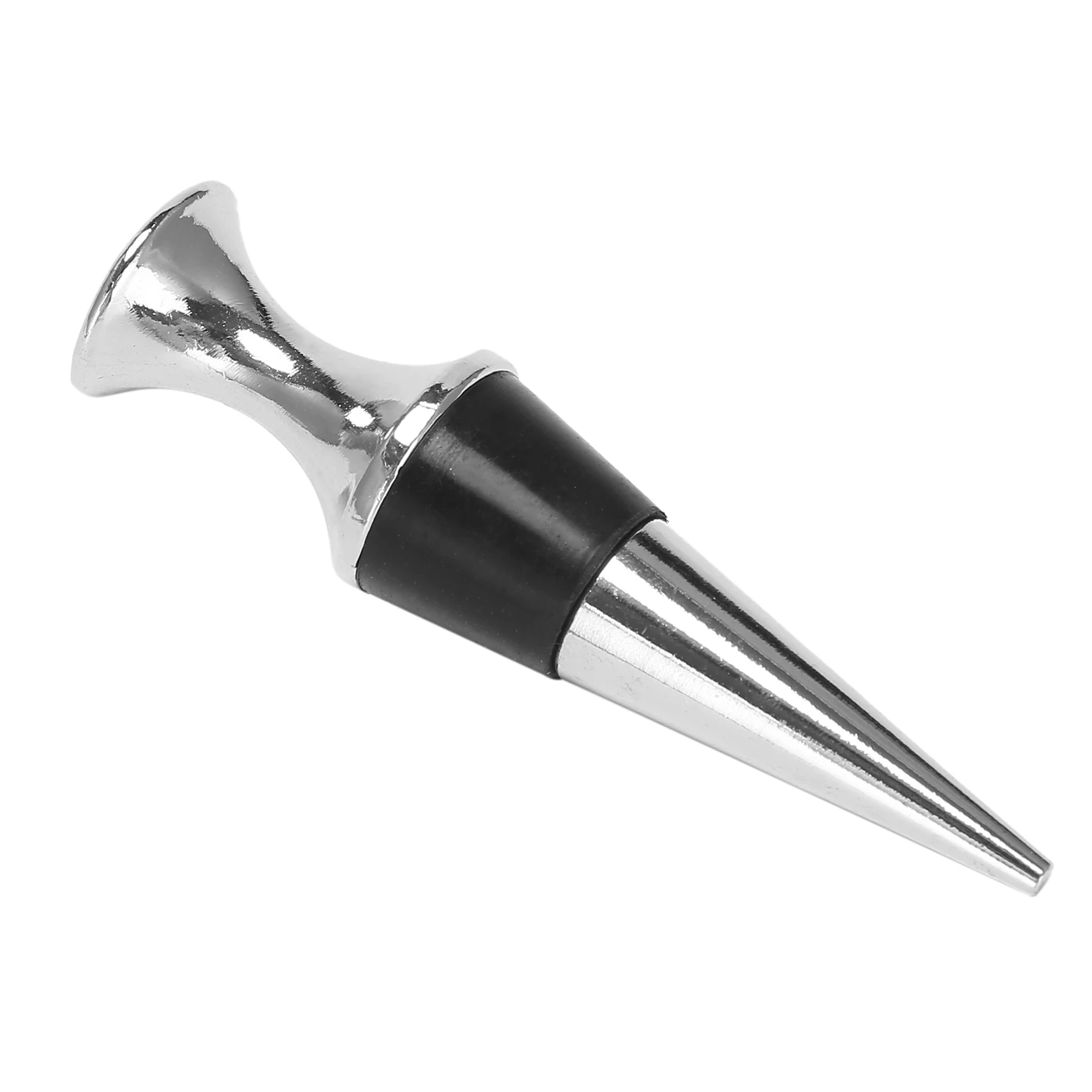 J1UL1N 4 Pcs Stainless Steel Wine Stopper Vacuum Sealed Bottle Stoppers Wine Cork Bottle Stopper Storage Twist Cap Plug Gift Bar