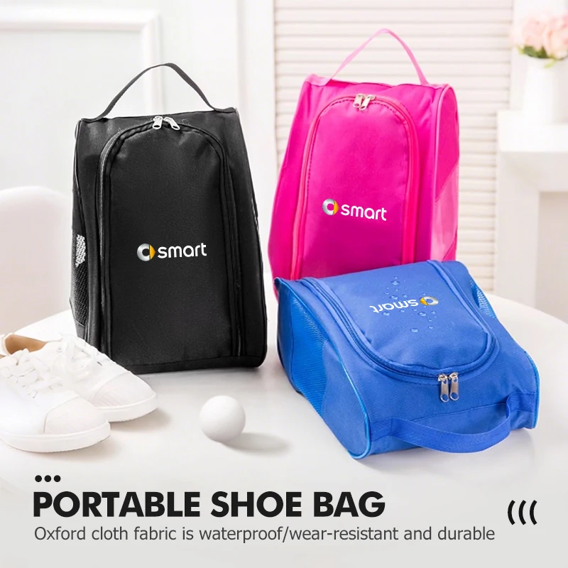  Organizador de zapatillas a prueba de polvo para coche, bolsa de transporte para zapatos de Golf, para Smart Fortwo 451 450 453 Forfour Cabrio Crossblade ROADSTER