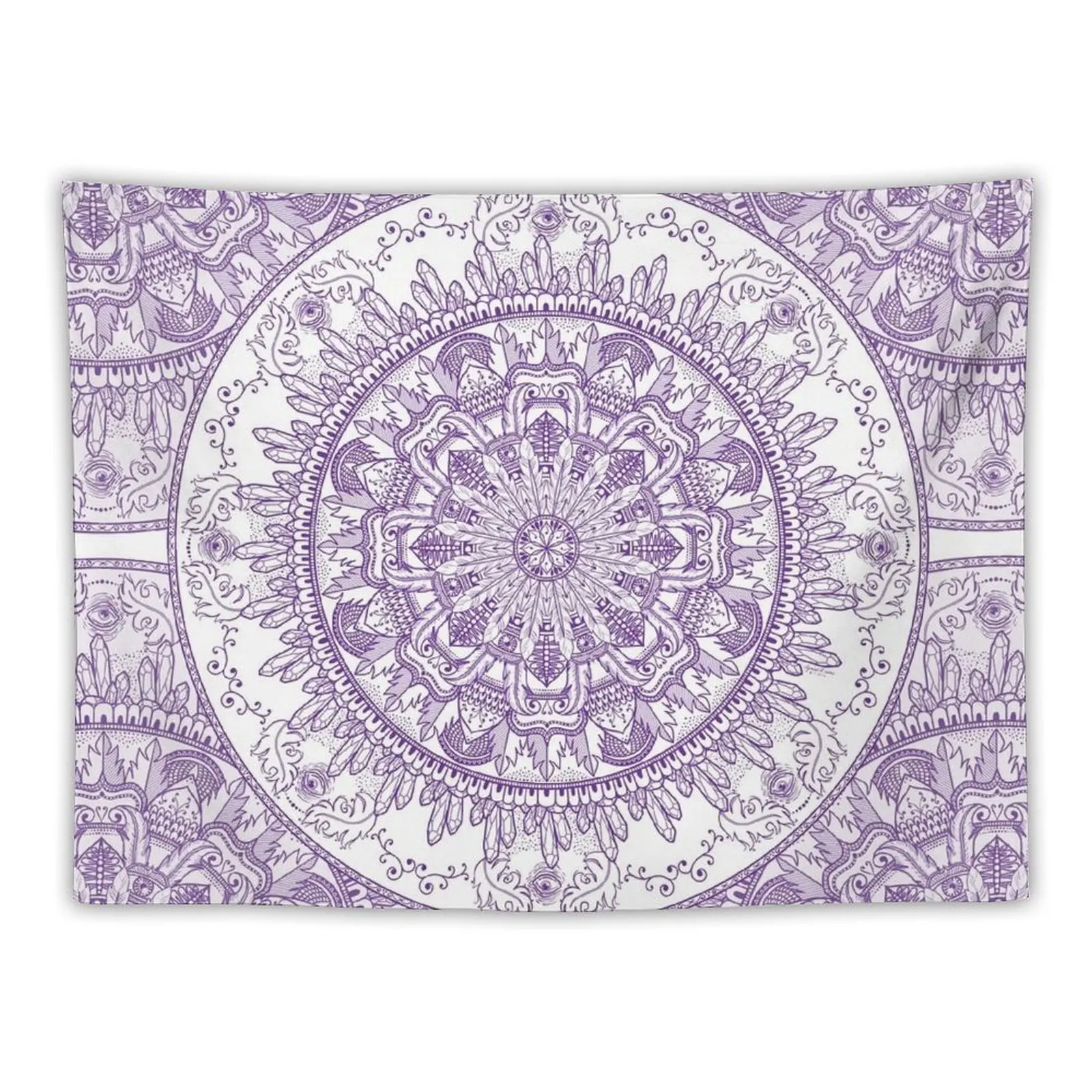 

Feathers and Crystals Seen Tapestry Room Decor Korean Style Decoration For Rooms Wall Hangings Decoration Tapestry