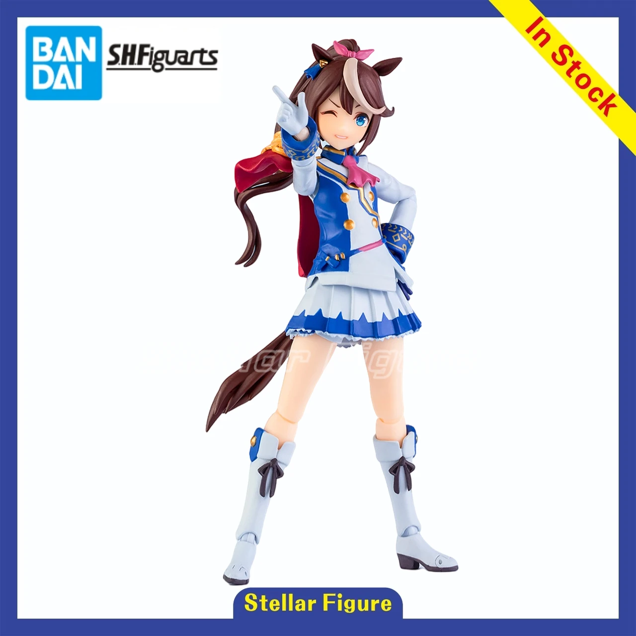 【SF】In Stock BANDAI SPIRITS S.H.Figuarts PrettyDerby Tokai Teio Figures Anime Model Collection