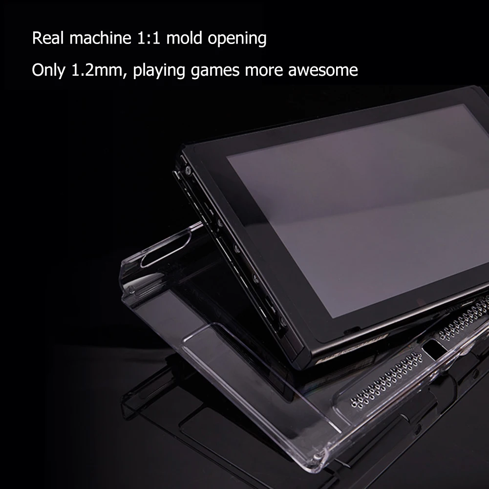 Mềm Mại Bảo Vệ Dành Cho Nintend Công Tắc Tay Cầm TPU Vỏ Tay Cầm Với Trò Chơi Khe Cắm Thẻ Chống Sốc Nắp Mũ Lưỡi Trai