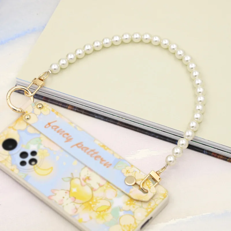 VONNOR High Quality Imitation Pearl Mobile Phone Chain Women Jewelry Lanyard Portable Bag Chain Phone Charm Pendant Strap