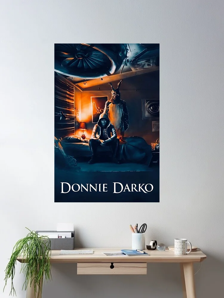 

Donnie Darko Movie,Art Picture Print Silk Poster Home Wall Decor