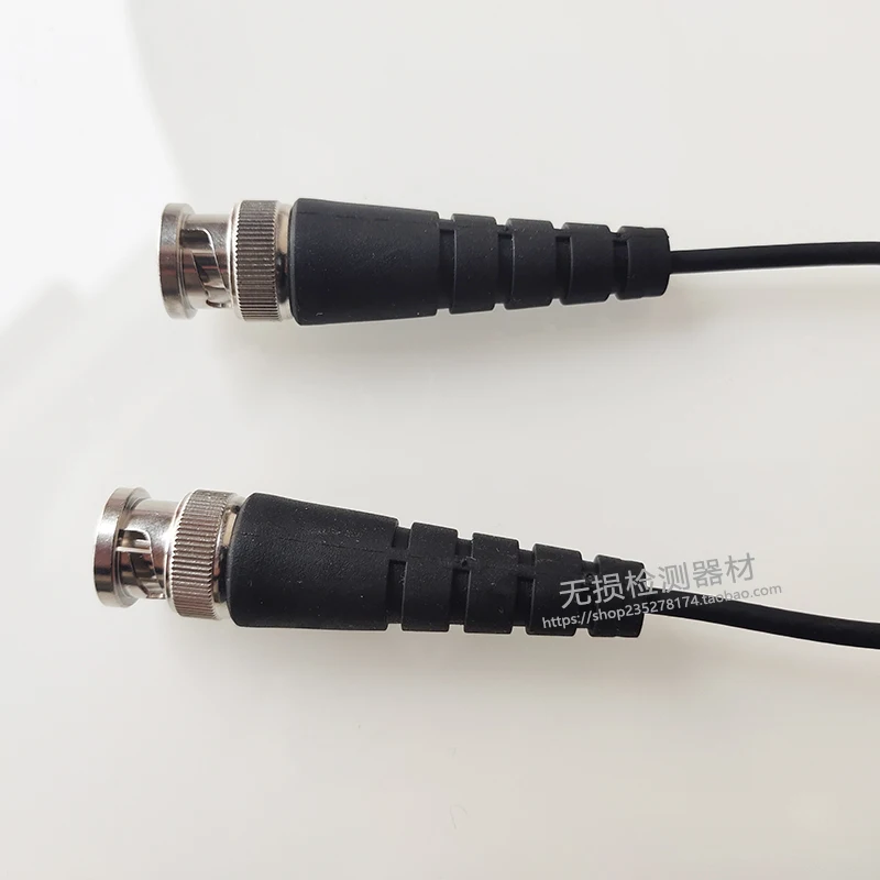 Ultrasonic Probe Cable Q9-Q9 Probe Cable 1.8meter Connection Cable for Non-Destructive Testing Flaw Detectors