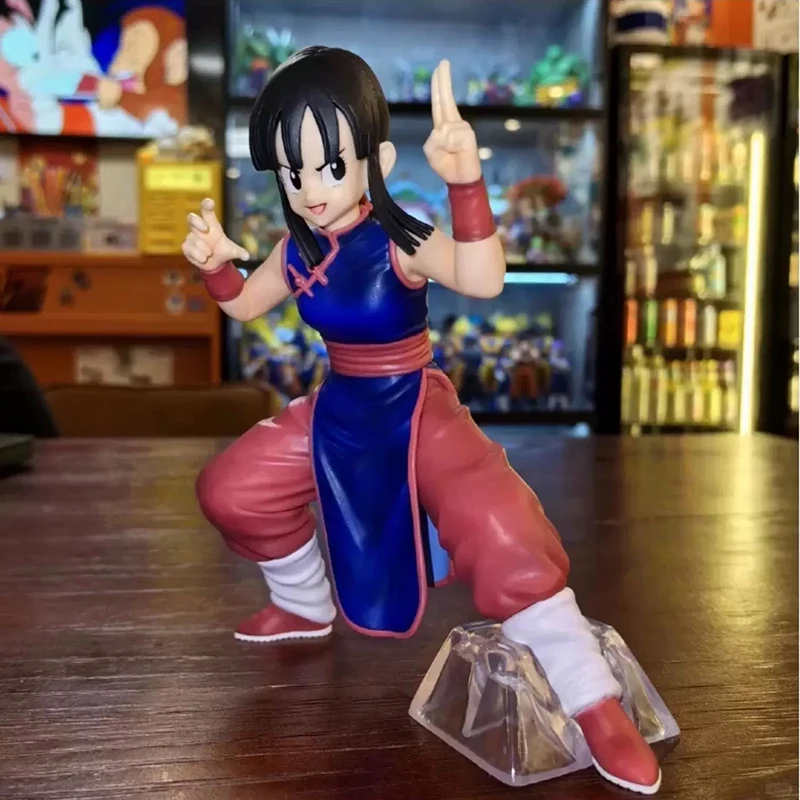 Anime Dragon Ball Figurine Chichi Figures Tenkaichi Budokai Chichi Statue Play Trendy Model 17cm PVC Collectible Toys Dolls Toys