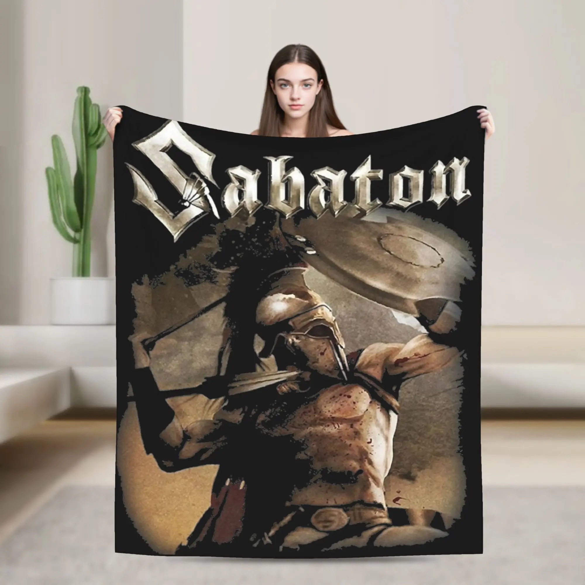 

Супермягкое одеяло S-Sabatoned Rock Metal Band, флисовое фланелевое легкое одеяло премиум-класса, супер уютные одеяла