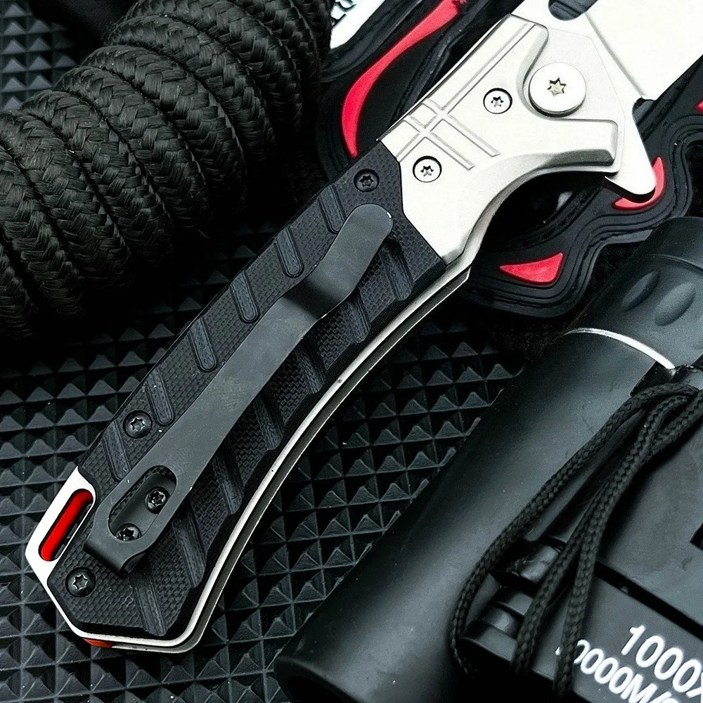 Многофункциональный складной нож для самообороны EDC для кемпинга, джунглей, приключений, тактика, высокая твердость, 5Cr13MoV, лезвие, резак