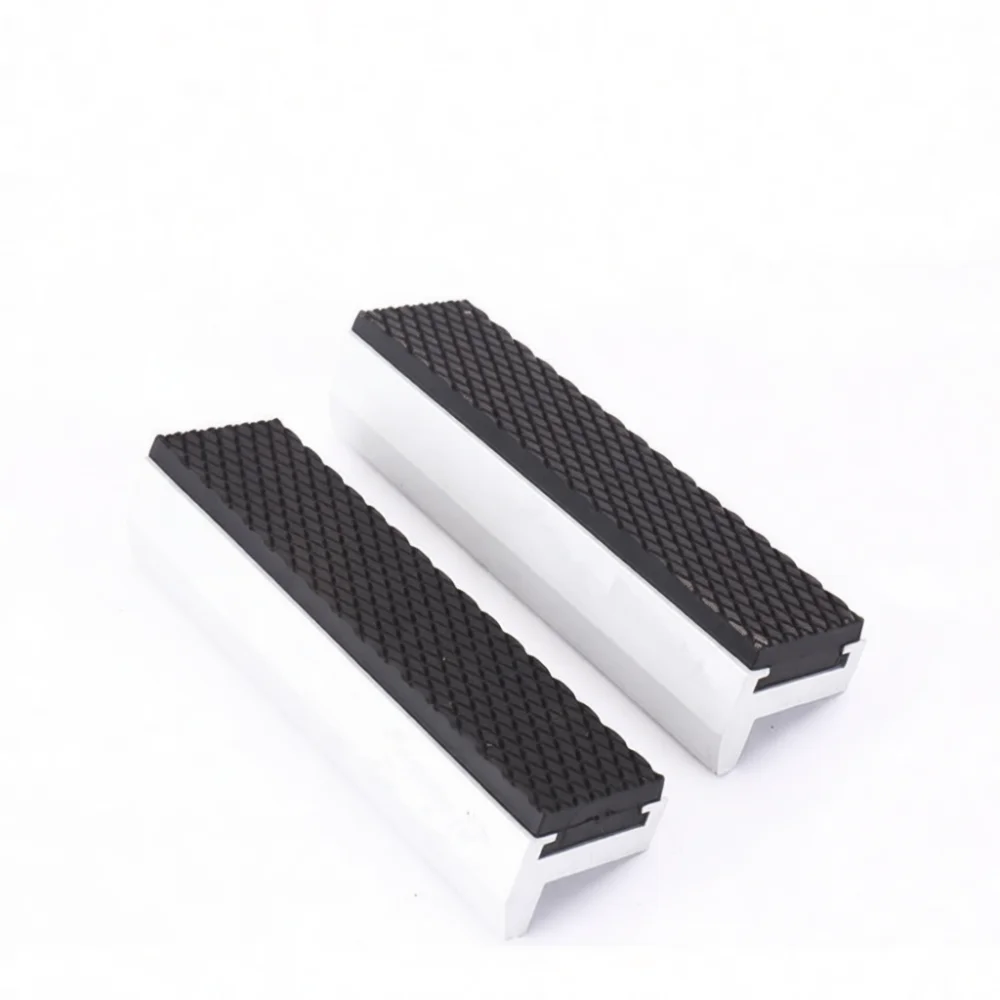 For Xinxiang Vise Jaw Protection Pads Non Slip Rubber Inserts Protective Covers For Workbench Clamping Tool Accessories