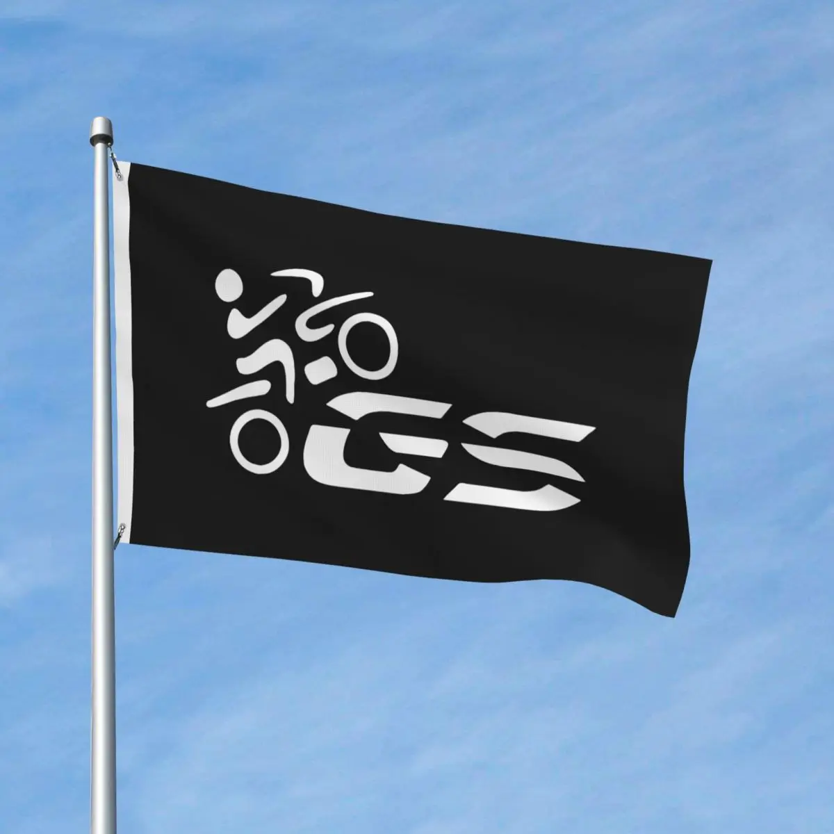 GS Race Flag Indoor Outdoor Banner All Weather Motocross Biker Decoration Fade Proof 60x90 90x150cm Flags