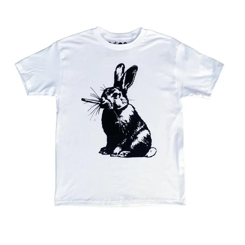 

Cool Rabbit "Smoking Bunny" Trendy Tee