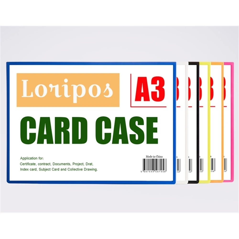 

A3 Banner Card Case Magnetic Advertising Poster Label Display Sign Signage Frame Ads Certificate Rack Sleeve