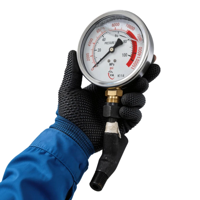 Shockproof Pressure Gauge 70MPA for CP-700/CP-180