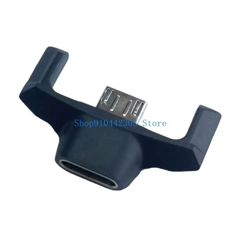 652F Toolless Micros to Type C Adapters Fast Speed Transmission Material Office Gaming