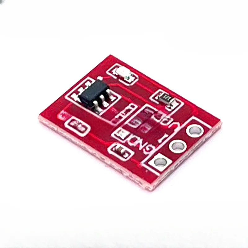 TTP223 Touch Sensor Touch Key Module Self-Locking Tap Action Capacitive Switch Single Circuit Retrofit