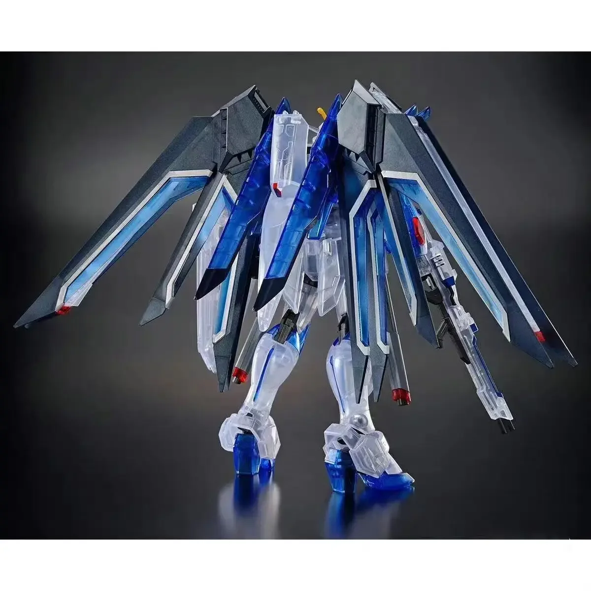 Assembled Model Kit Mecha Model Hand-made Ornaments Collection Gift HG 1/144 RISING FREEDOM CLEAR GOLOR STTS-909 Assembled Toys