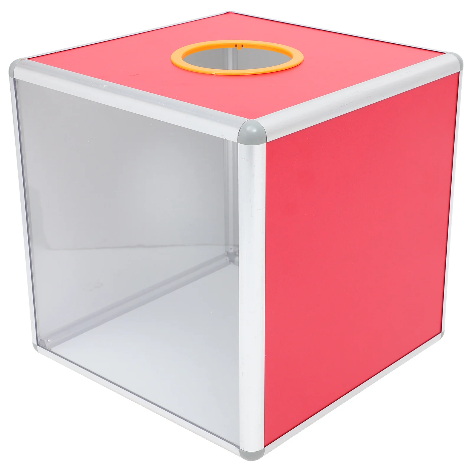 Lottery Box Case Ticket Holders Raffle Boxes Mail Big Voting Storage Container Suggestion Mailbox Aluminum Alloy Lovers