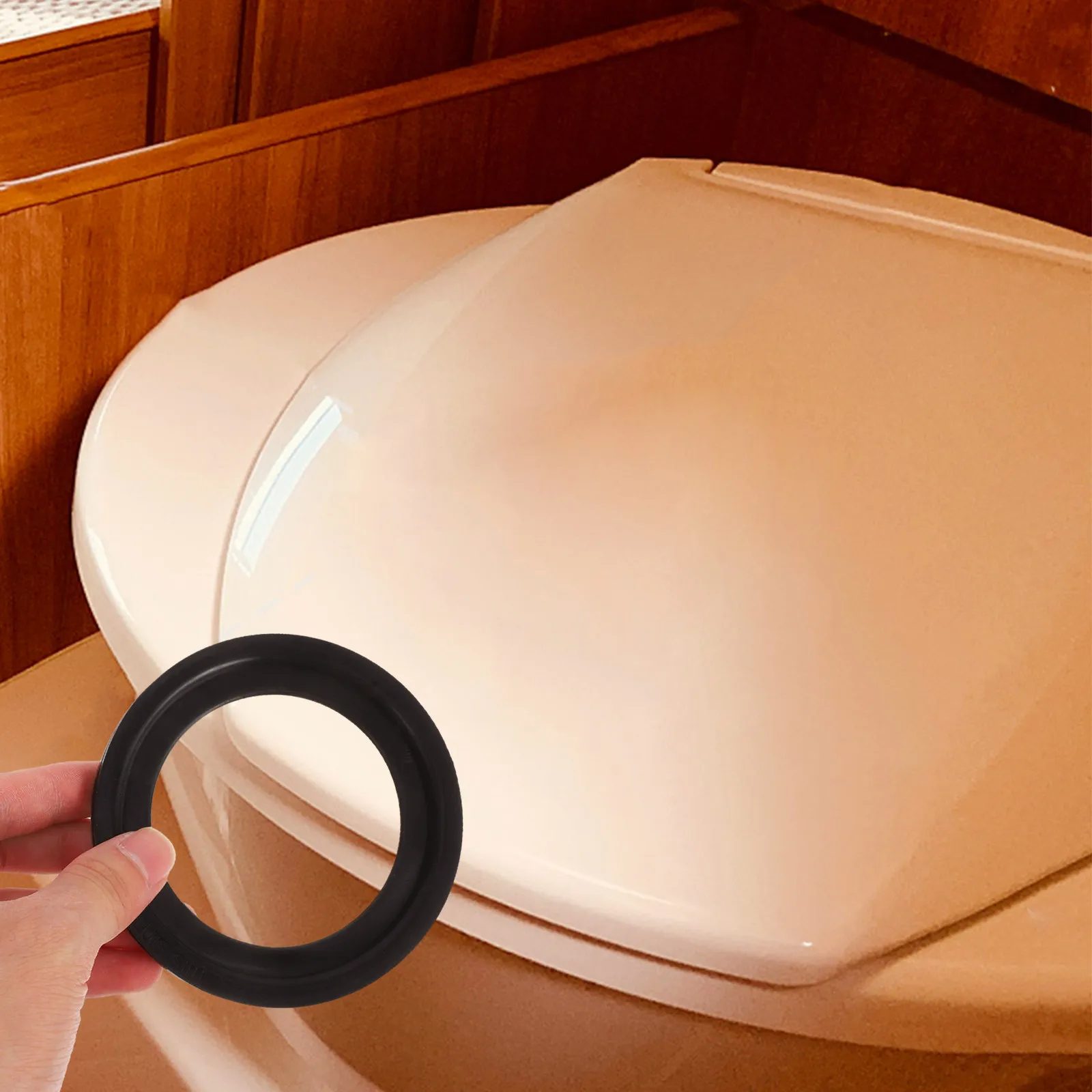Rv Toilet Seal Flush Ball Seal Gasket Replacement Fits 300 310 320 Models Silicone Leakproof Rv Toilet Spare Parts Accessories