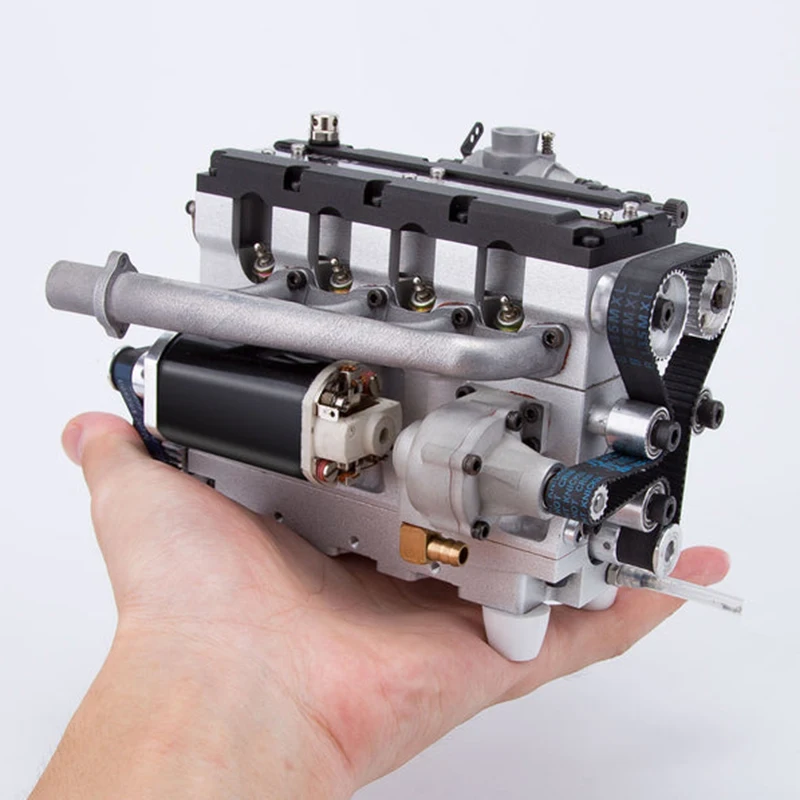 

Inline 4 Cylinder Nitro Internal Combustion Engine SOHC 4 Stroke Water Cooled Electric Engine Model L4-172 Displacement 17.2cc