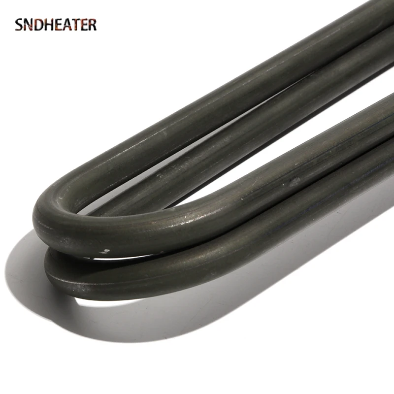 SNDHEATER 304SS عنصر تسخين خزانة التبخير 2KW 3KW 4KW 5KW 6KW أنابيب غلاية مياه الزيت الأخضر 110 فولت/220 فولت/380 فولت 250/290/340 مللي متر
