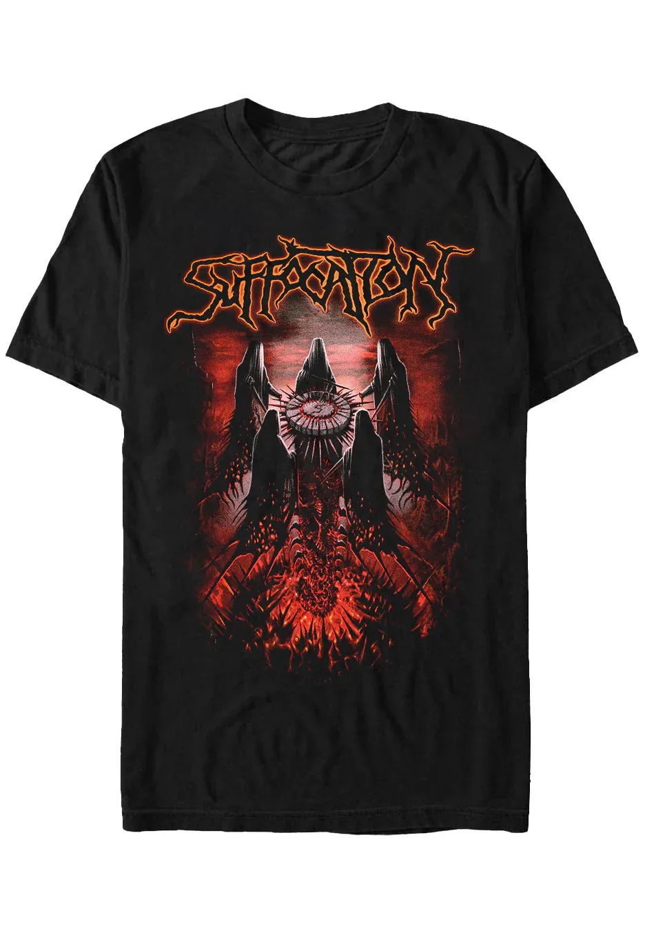 Suffocation Band Black Cotton 1side Size S To 4XL T-Shirt Gift For Friend PP635