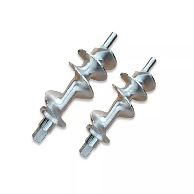 Meat Grinder Auger Spiral Shaft For Zhengyuan RY-12S 22S 32S Stainless Steel Mincer Worm Replacement Part view 4