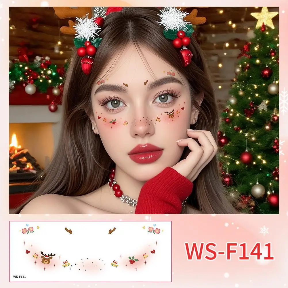 

Freckle Stickers Christmas Makeup Stamping Party Makeup Patch Face Tattoo Cheek Makeup Tattoo Face Blush Spot Stickers