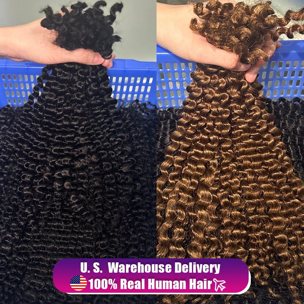 

Натуральные афро-кудрявые волосы 4B, 100% человеческие, для локсов и плетения, 16 дюймов, необработанные, без трессов