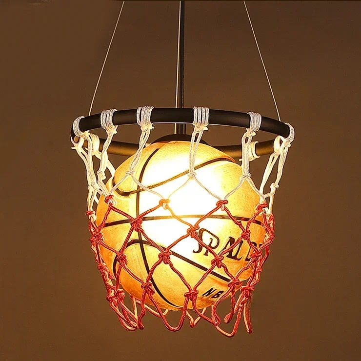 American children's room lights led basketball chandelier