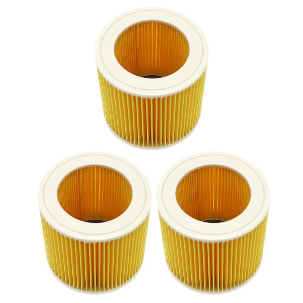 2Pcs/lot Air Dust Filter for Karcher WD2250 WD3200 MV2 MV3 WD2 WD3 A1000 A2204 A2504 VC6300 Vacuum Cleaners Parts