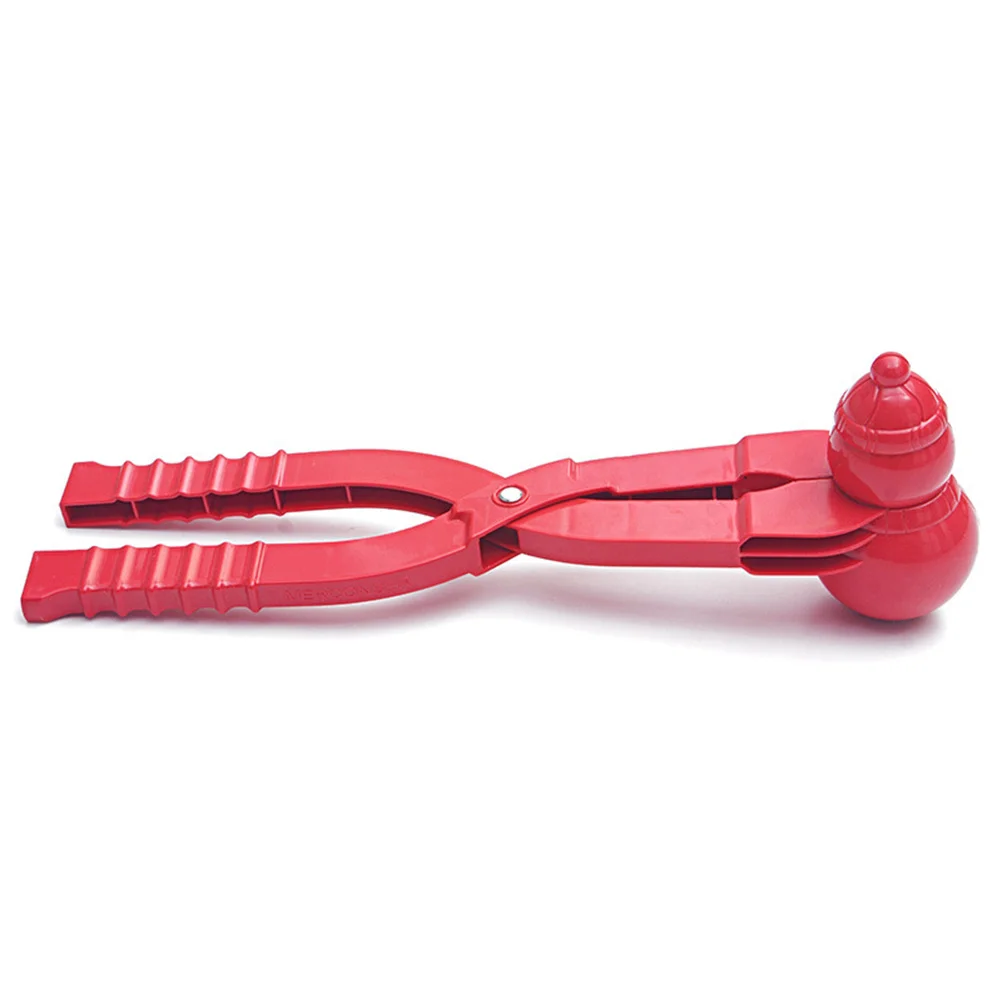 1 pz clip per palline da neve a forma di pupazzo di neve creatore rapido per accessori da combattimento per bambini all'aperto plastica antiscivolo