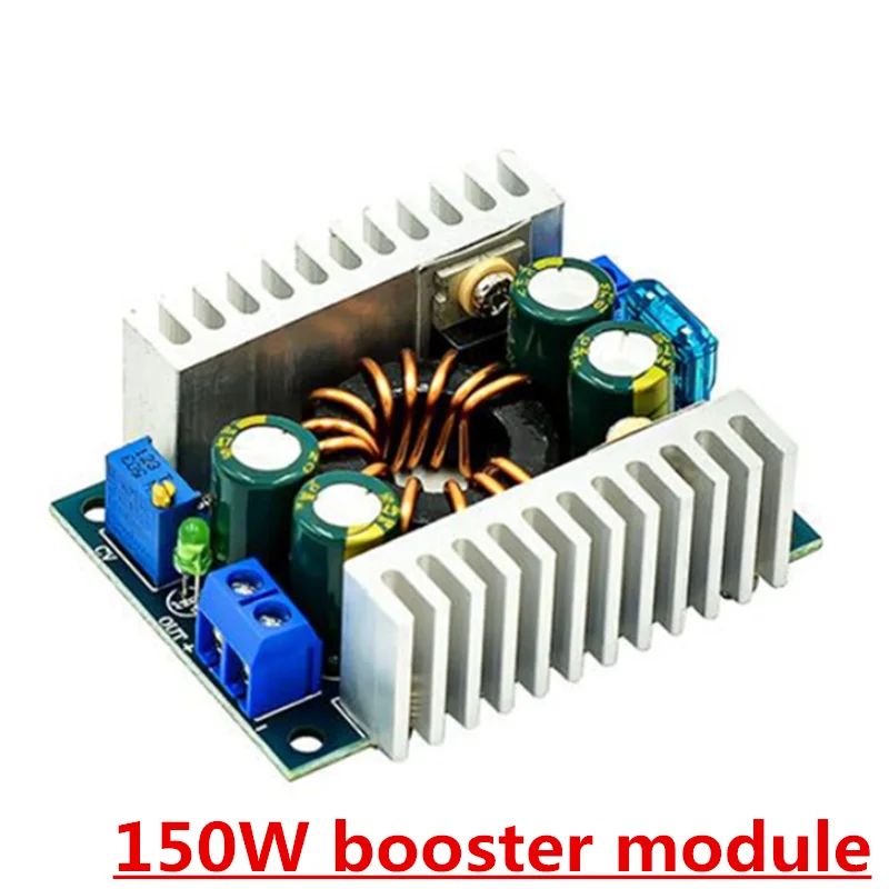 120W 150W DC-DC Boost Converter Step Up Power Supply Module 10-32V To 12-35V 10A Laptop Voltage Charge Board