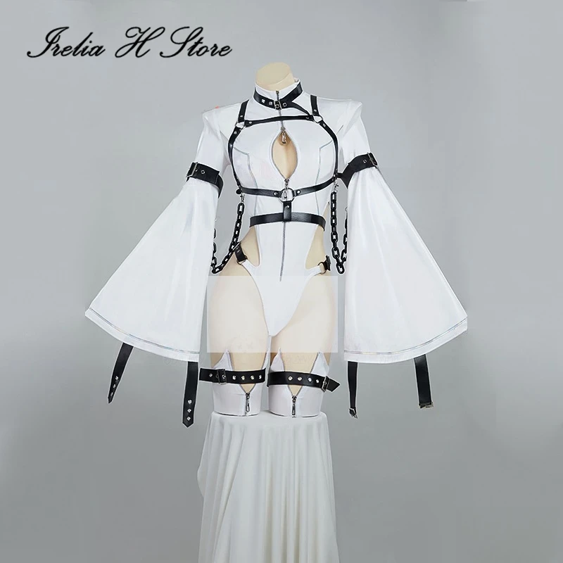 

Irelia H Anime C C PU Sexy Jumspuit Cosplay Costume Anime CC Jumspuit Sexy private photo shoots Halloween Costume