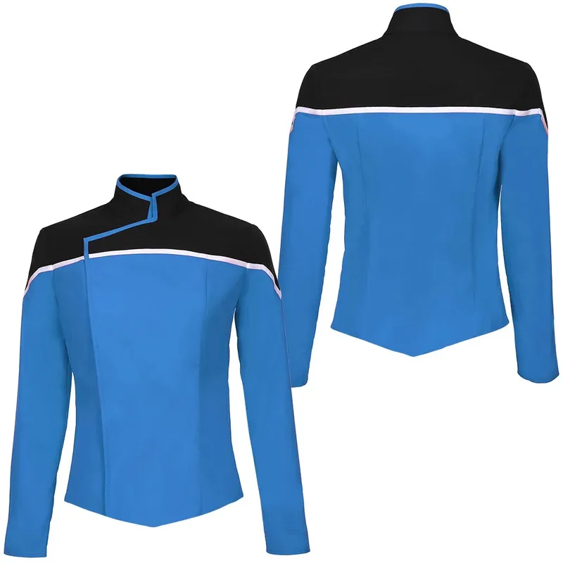 qa156Fantasia ​ Uniforme de Cosplay de nave espacial, Disfraz de viaje espacial de TV, disfraz de fantasía para hombres y adultos, fiesta de Carnaval y Halloween Cl