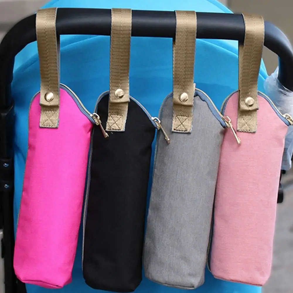 Travel Portable Baby Bottle Baby Feeding Milk Bottle Stroller Hang Bag Insulation Bag Bottle Thermos Milk Warmer Thermal Bag