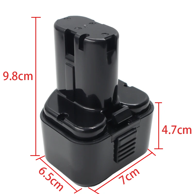 EB912S 9.6V NI-CD NI-MH Battery Plastic Case For Hitachi 9.6V EB9S EB9H EB9M EB914 EB924 EB930H BOX Shell Housings