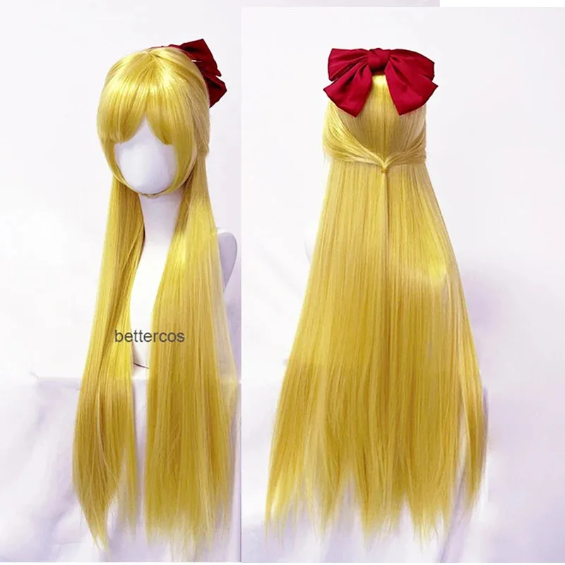 Peluca Venus Sailor Aino, adecuada para fiestas de Halloween y Navidad.