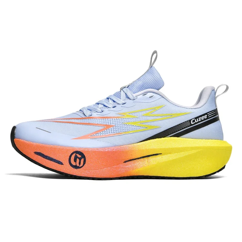 Laufschuhe für Herren mit Carbonplatte, Marathon-Spezialität, atmungsaktiv, leicht, bequeme Outdoor-Sportschuhe für Damen – Detail 3