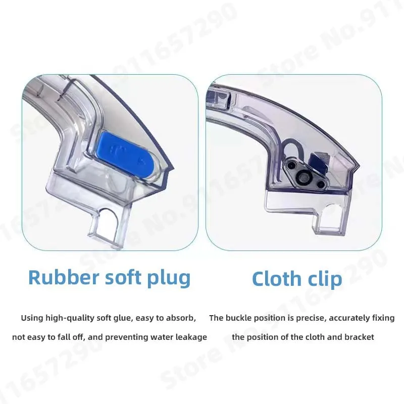 Piezas de repuesto para tanque de agua, accesorios para Robot aspirador Ecovacs Deebot Ozmo T8 N8 T5 N5