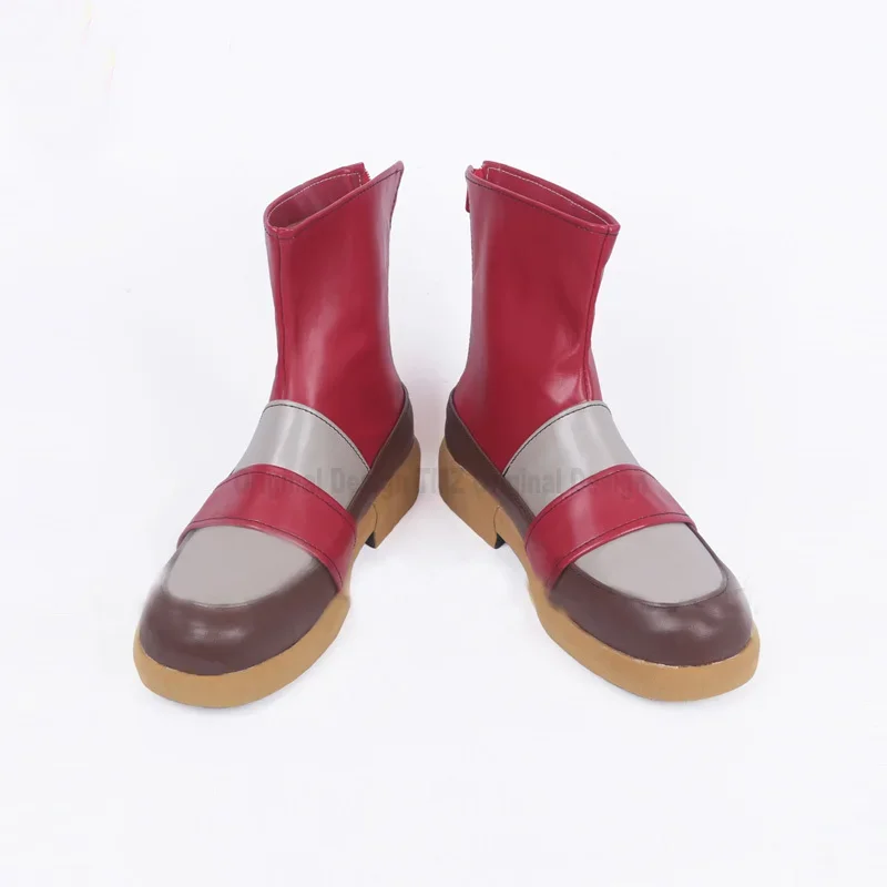 Fire Emblem Roy Cosplay Shoes Boots Men's Superhero Halloween Carnival Party Costume Accessories