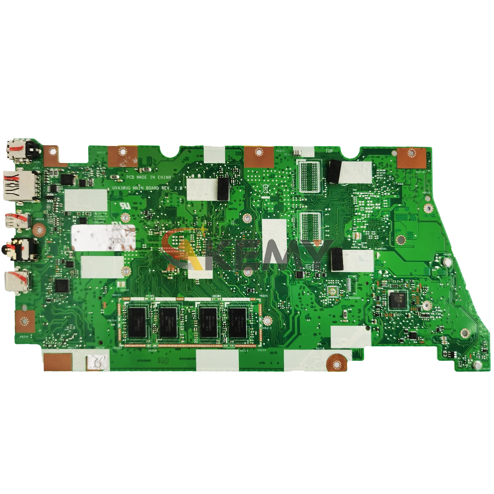 เมนบอร์ดแล็ปท็อป UX430UA สำหรับ ASUS ZenBook UX430U U4100U UX430UQ UX430UN UX430UA เมนบอร์ดพร้อม CPU I3 I5 I7 ทดสอบ 100% แล้ว OK stk