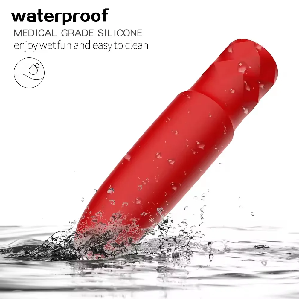 مدلك رصاصة كهربائي سيليكون تدليك BallG بقعة مدلك قدم البظر الحلمة محفز 10 تردد اهتزاز قوي