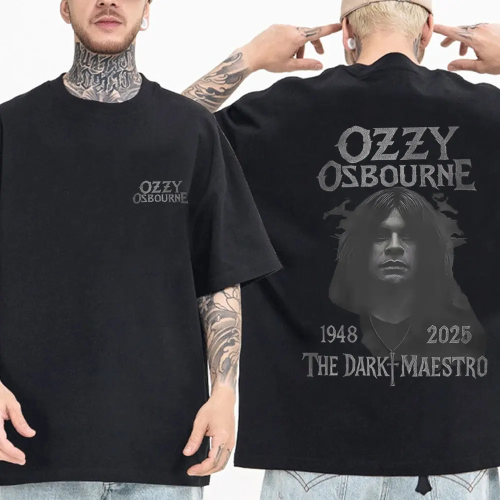 

Heavy Metal Rock Band Black Sabbath Ozzy Osbourne T-shirt Men Women Fashion Casual Oversized T Shirts Tops Male Vintage Tshirt