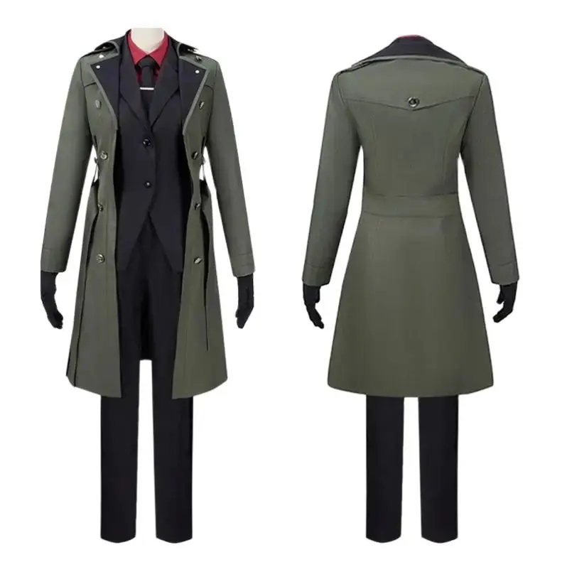 Unisex Anime Cos Fraga McRemitz Cosplay Costume Halloween Uniform Custom Size